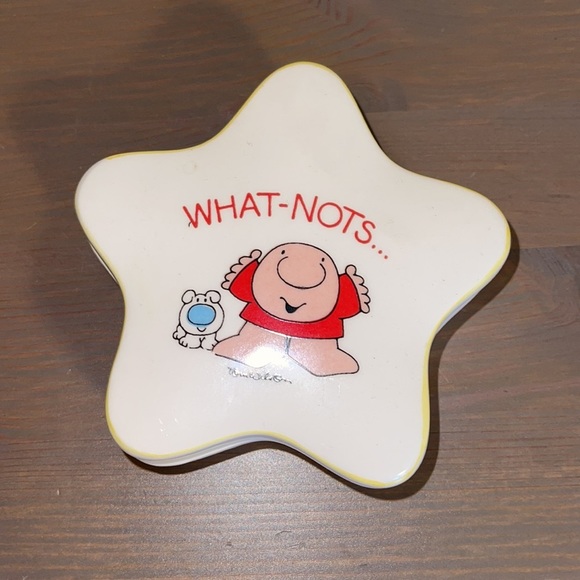 Vintage Ziggy “WHAT-NOTS” Star Shaped Ceramic Dish with Lid from Korea - Picture 3 of 10